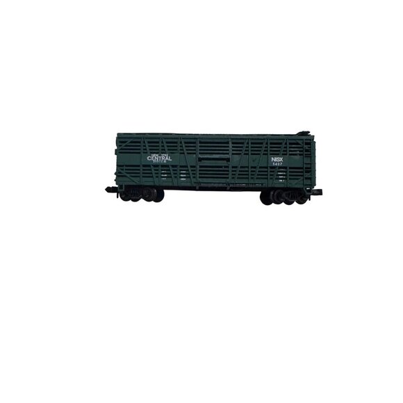 Green Atlas Cattle Cars 2252 N Scale New York Central NYC w Original Box - Picture 7 of 9